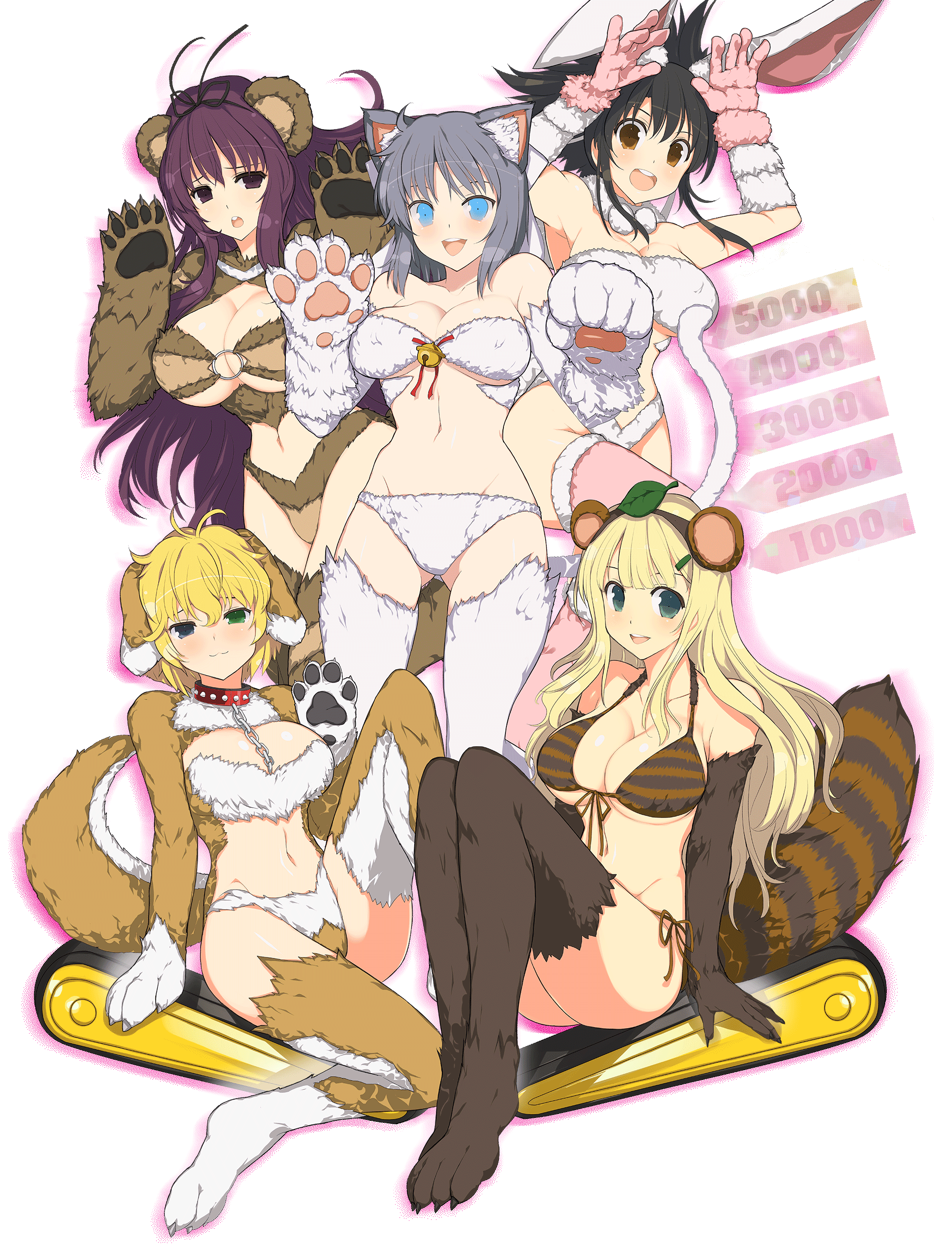 Senran Kagura Peach Ball girls